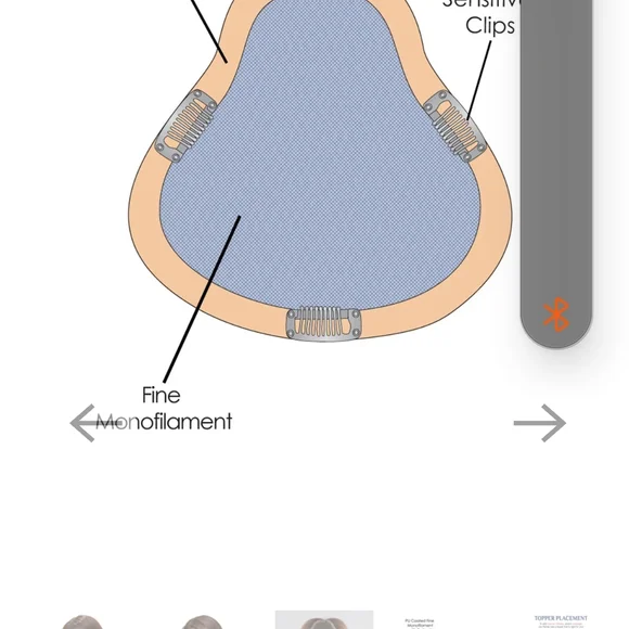 Jon Renau Easi Part XL HD 18" - Picture 10 of 11
